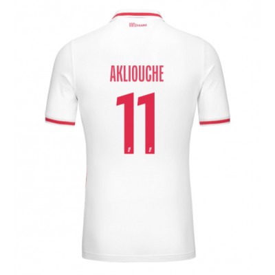 Fotbalové Dres AS Monaco Maghnes Akliouche #11 Domácí 2024-25 Krátký Rukáv Fotbalové Dres AS Monaco Maghnes Akliouche #11 Domácí 2024-25 Krátký Rukáv